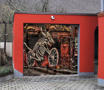 3D Animal Fossil Graffiti 68 Garage Door Mural Wallpaper AJ Wallpaper 