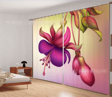 3D Nice Flowers 2164 Curtains Drapes Wallpaper AJ Wallpaper 