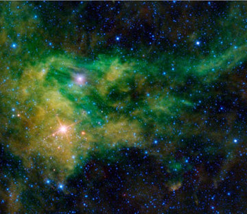 Green Nebulas Wallpaper AJ Wallpaper 