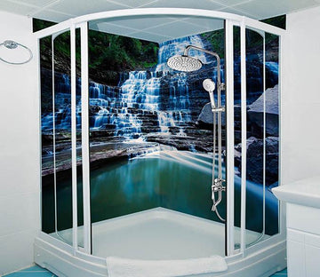 3D Waterfall 32 Bathroom Wallpaper Wallpaper AJ Wallpaper 