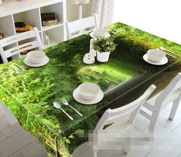 3D Bamboo Forest Road 1128 Tablecloths Wallpaper AJ Wallpaper 