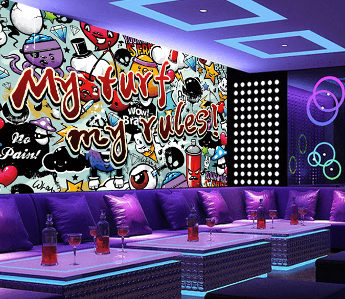 3D Graffiti Ferocious 146 Wallpaper AJ Wallpaper 