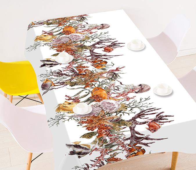 3D Marine Specimens 179 Tablecloths Wallpaper AJ Wallpaper 