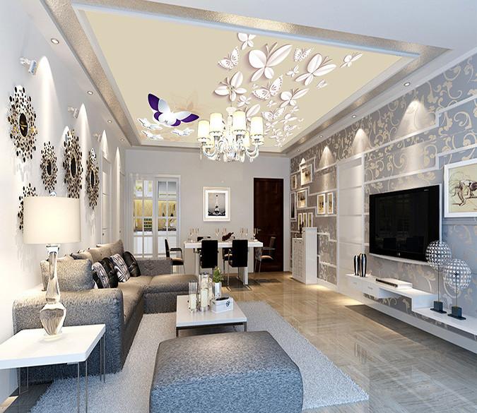 Flying Butterflies Patterns Wallpaper AJ Wallpaper 