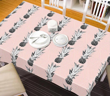 3D Pineapple Pattern 180 Tablecloths Wallpaper AJ Wallpaper 