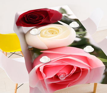 3D Colorful Flowers 219 Tablecloths Wallpaper AJ Wallpaper 