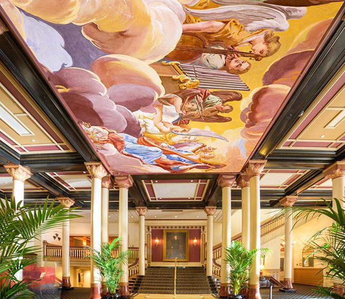 Graffiti Harp Violin 062 Wallpaper AJ Wallpaper 