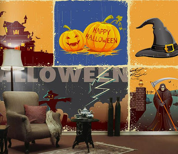 3D Horror Pumpkin 107 Wallpaper AJ Wallpaper 