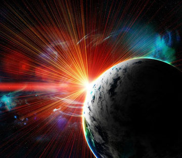 Dazzling Sun Beams Wallpaper AJ Wallpaper 