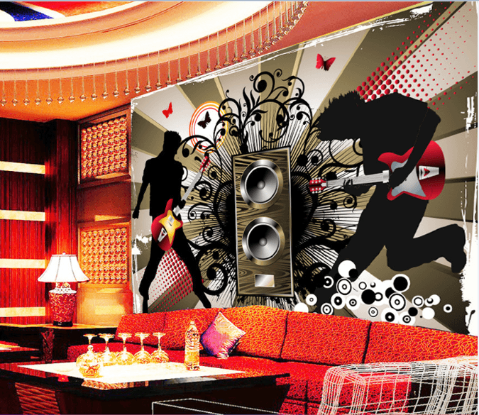 3D Crazy Sound 050 Wallpaper AJ Wallpaper 