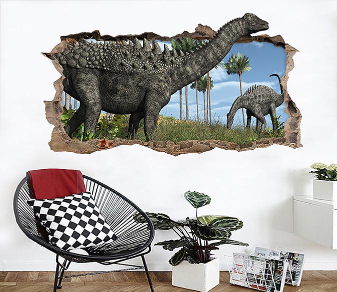 3D Huge Dinosaurs 159 Broken Wall Murals Wallpaper AJ Wallpaper 