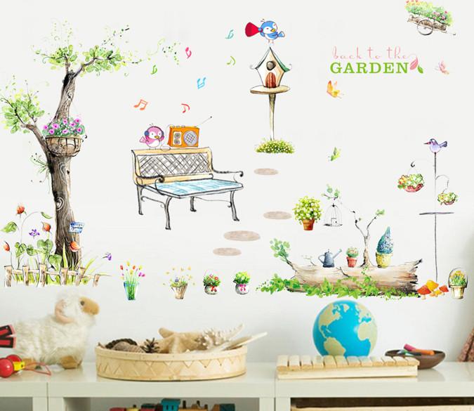 Beautiful Garden 1 Wallpaper AJ Wallpaper 