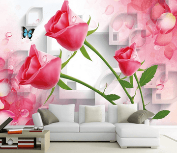 Fresh Red Roses Wallpaper AJ Wallpaper 