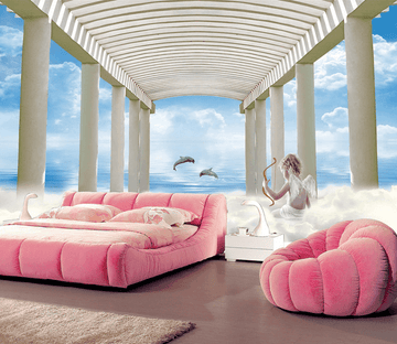 Corridor Angel Wallpaper AJ Wallpaper 