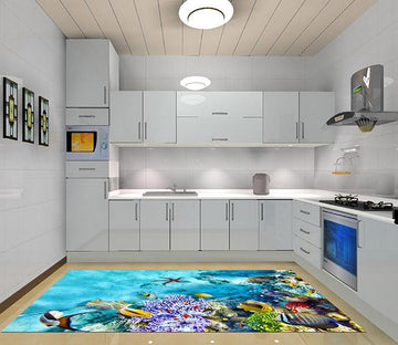 3D Flash Seabed 11 Kitchen Mat Floor Mural Wallpaper AJ Wallpaper 