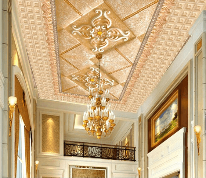 Flower Beads Pattern 126 Wallpaper AJ Wallpaper 