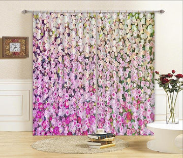 3D Lush Flowers 567 Curtains Drapes Wallpaper AJ Wallpaper 