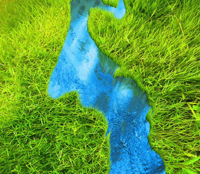 3D Prairie Stream Floor Mural Wallpaper AJ Wallpaper 2 