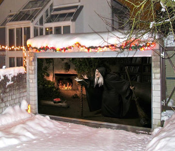 3D Ancient Magician 449 Garage Door Mural Wallpaper AJ Wallpaper 