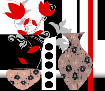 Vase Patterns Wallpaper AJ Wallpaper 