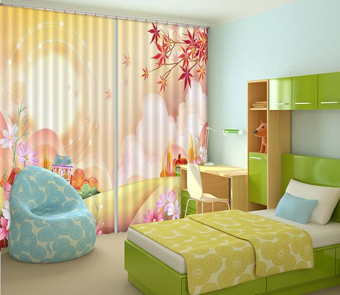 3D Fairy Tale World 354 Curtains Drapes Wallpaper AJ Wallpaper 