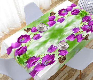 3D Bright Flowers 150 Tablecloths Wallpaper AJ Wallpaper 