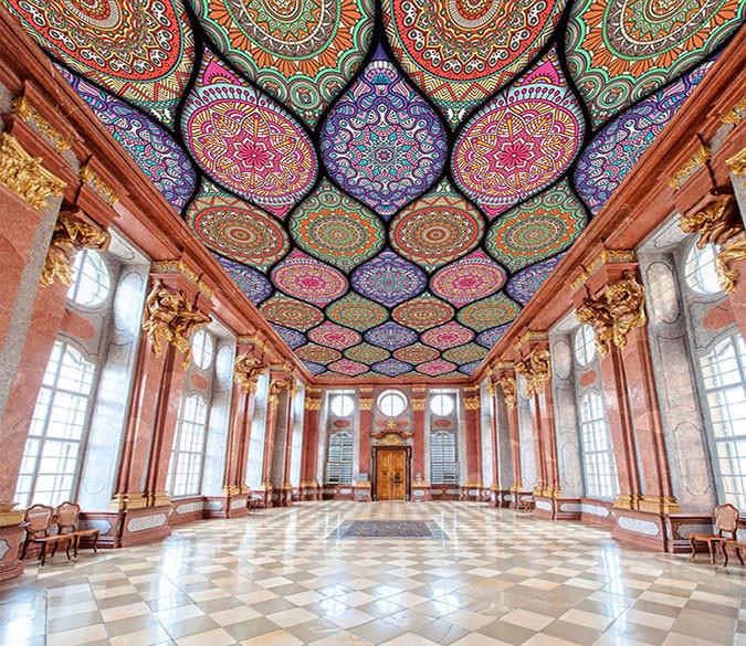 Dense Retro Patterns Wallpaper AJ Wallpaper 