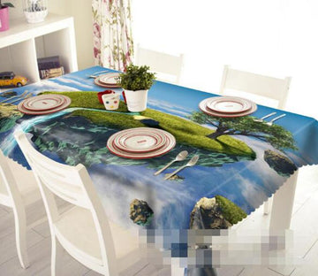 3D Sky Island 1302 Tablecloths Wallpaper AJ Wallpaper 