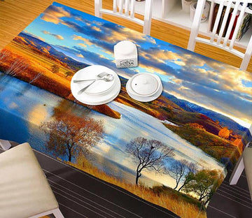 3D River Landscape 229 Tablecloths Wallpaper AJ Wallpaper 
