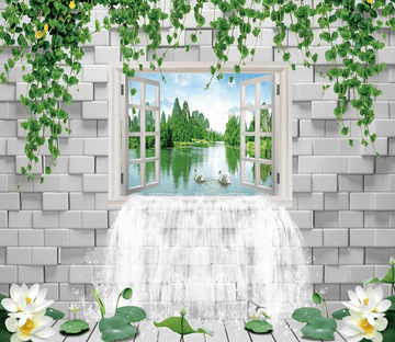 Window Landscape Wallpaper AJ Wallpaper 