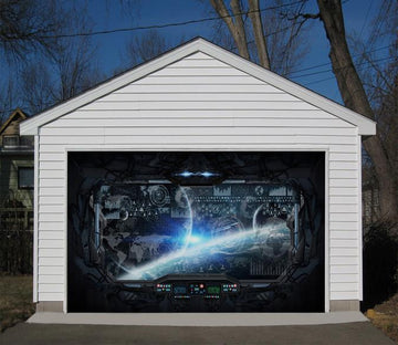 3D Earth Data System 369 Garage Door Mural Wallpaper AJ Wallpaper 