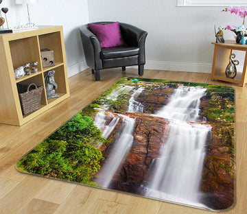 3D Waterfall 134 Non Slip Rug Mat Mat AJ Creativity Home 