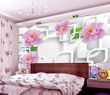 Fresh Pink Flowers Wallpaper AJ Wallpaper 