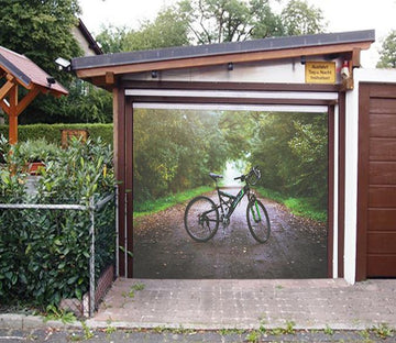 3D Mountain Bike 181 Garage Door Mural Wallpaper AJ Wallpaper 