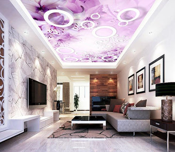 Flowers Vine And Rings Wallpaper AJ Wallpaper 