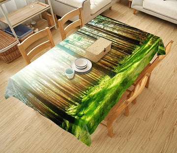 3D Forest Sunshine 213 Tablecloths Wallpaper AJ Wallpaper 