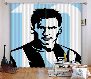 3D Cool Man Pattern 528 Curtains Drapes Wallpaper AJ Wallpaper 