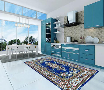 3D Classic Pattern 044 Kitchen Mat Floor Mural Wallpaper AJ Wallpaper 