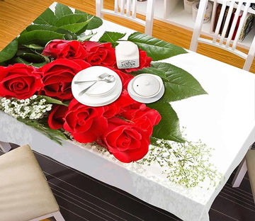 3D Red Roses 209 Tablecloths Wallpaper AJ Wallpaper 