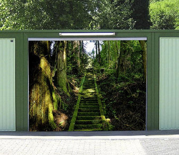 3D Forest Stone Stairs 159 Garage Door Mural Wallpaper AJ Wallpaper 