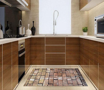 3D Wood Bricks 568 Kitchen Mat Floor Mural Wallpaper AJ Wallpaper 