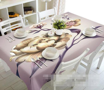 3D Flower Branch 884 Tablecloths Wallpaper AJ Wallpaper 