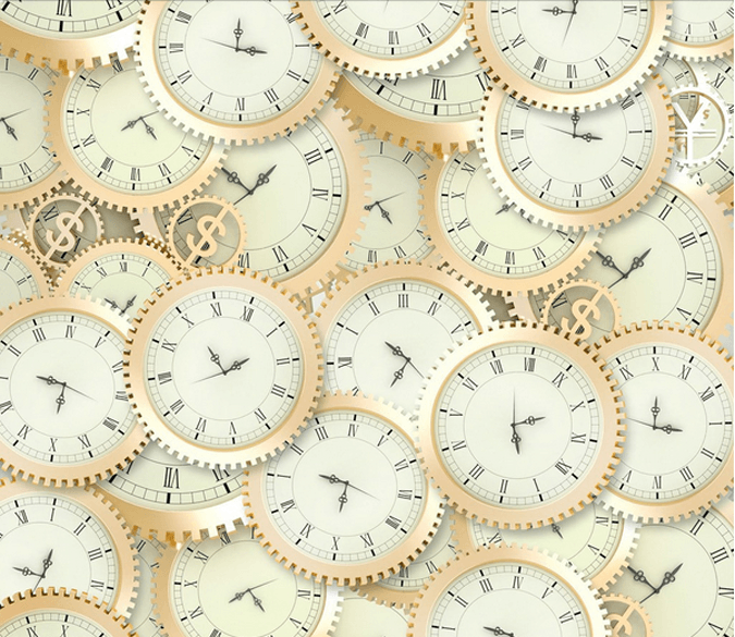 3D Mechanical Watches Floor Mural Wallpaper AJ Wallpaper 2 
