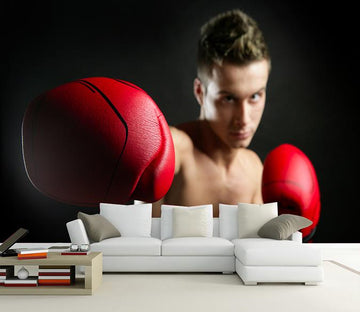3D Boxing Boy 600 Wallpaper AJ Wallpaper 