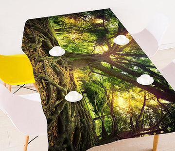 3D Strong Tree Roots 60 Tablecloths Wallpaper AJ Wallpaper 