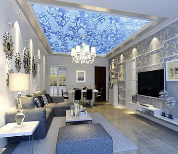 Icing Leaves Wallpaper AJ Wallpaper 