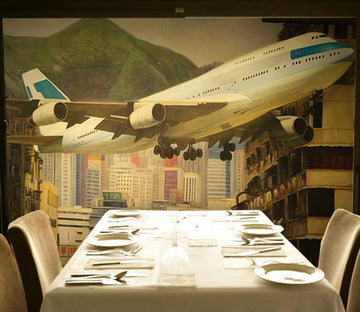 3D Aircraft Mountain 143 Wallpaper AJ Wallpaper 