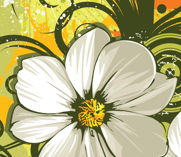 White Blossom 6 Wallpaper AJ Wallpaper 