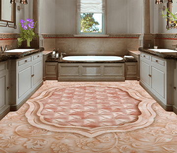 3D Beautiful Floral Floor Mural Wallpaper AJ Wallpaper 2 