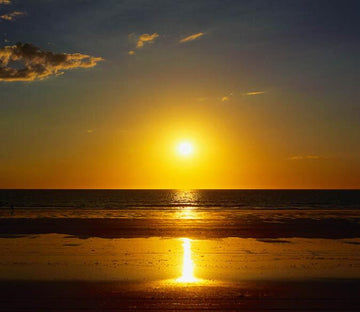 Vast Beach Sunset Wallpaper AJ Wallpaper 